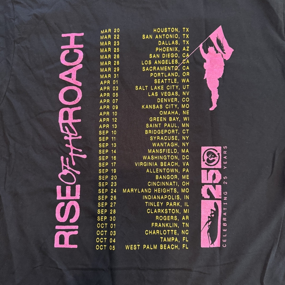 Papa Roach Black Graphic T-Shirt XL 0008 - Picture 2 of 3